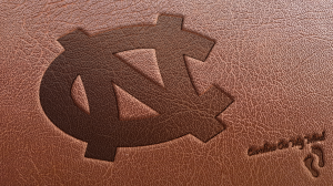 Leather Interlocking NC UNC Desktop Wallpaper 1920 x 1080
