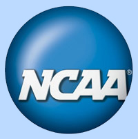 NCAA blue round logo