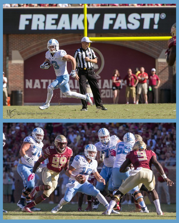 Tar Heel Ryan Swtizer, Mitch Trubisky